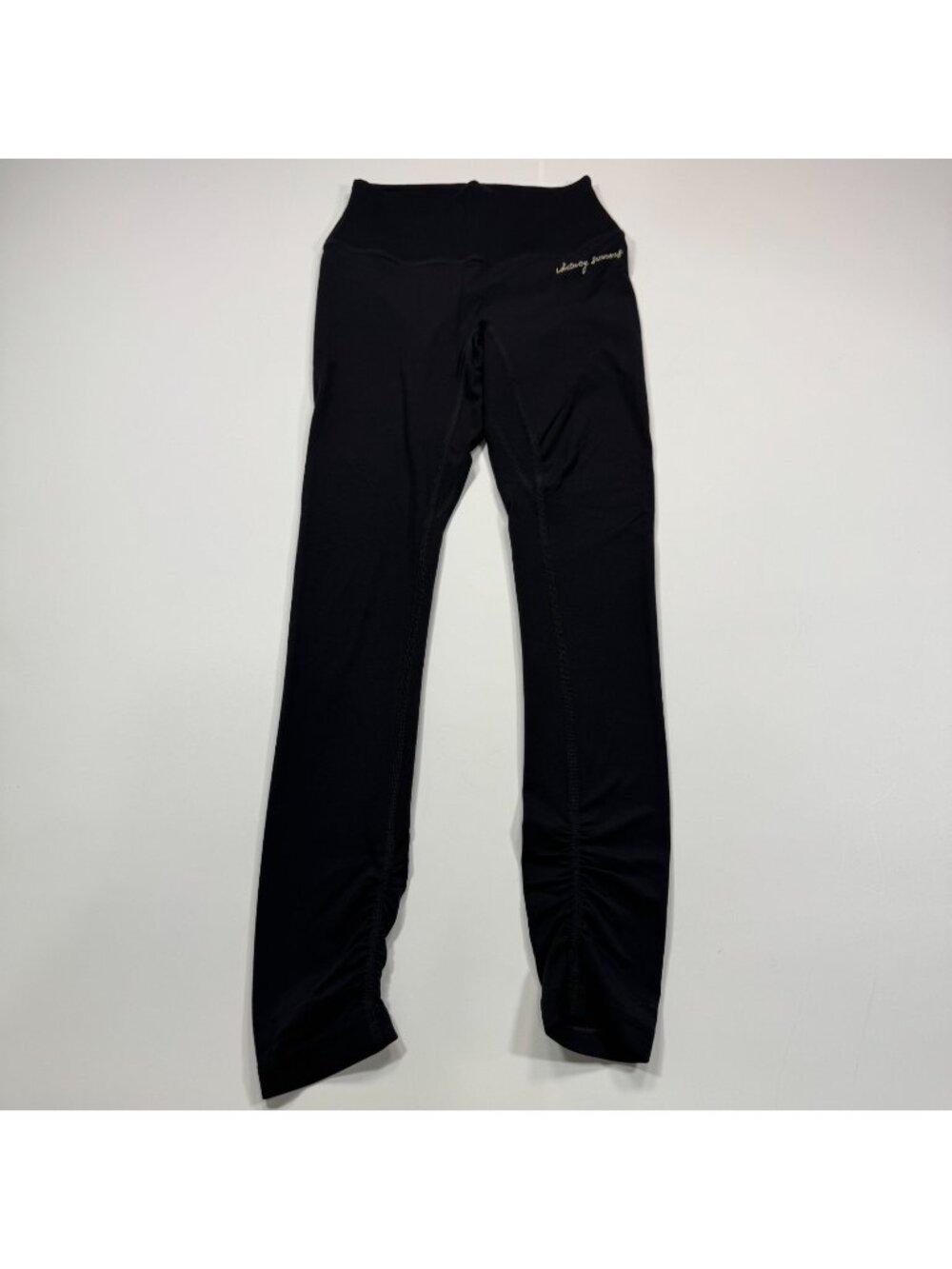 Gymshark x Whitney Simmons Legging Womens XS Black Nylon Cropped Performance Gym